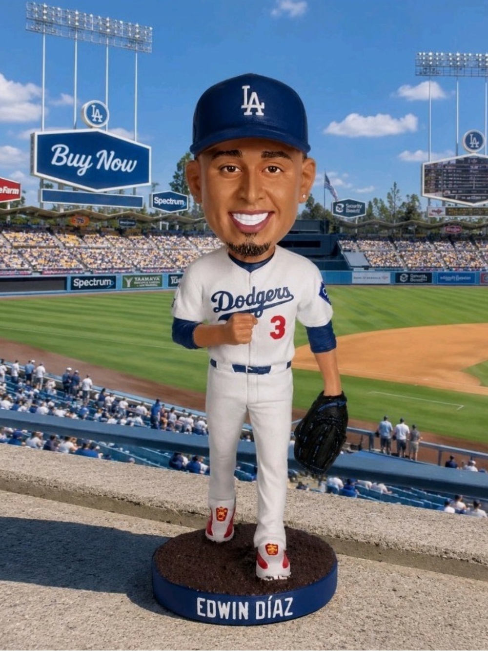 🆕NIB Edwin Díaz LA Los Angeles Dodgers Collectors Collectable Bobblehead 2026